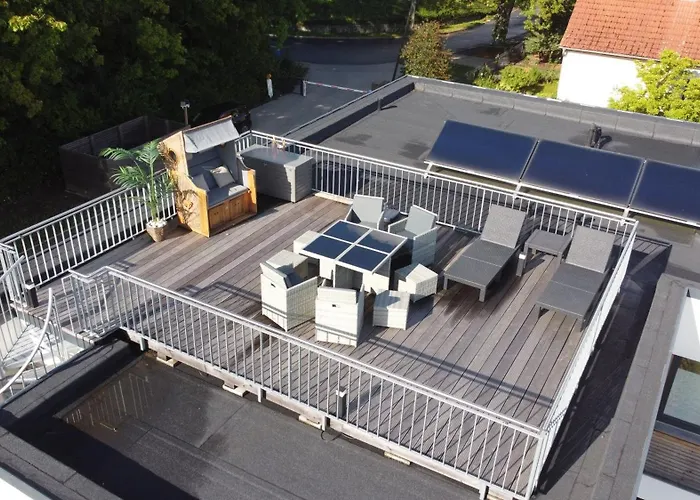 Apartment See-oase Am Schweriner Mit Dachterrasse