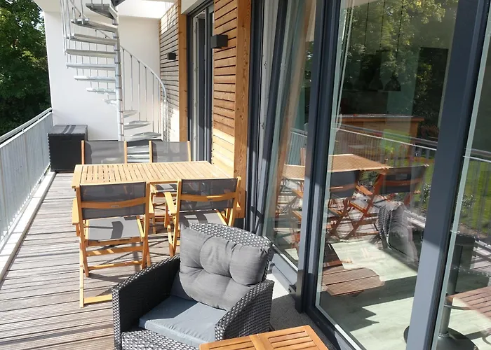 Apartment See-oase Am Schweriner Mit Dachterrasse